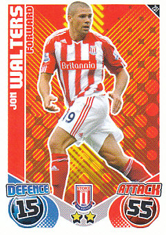 Jonathan Walters Stoke City 2010/11 Topps Match Attax #251